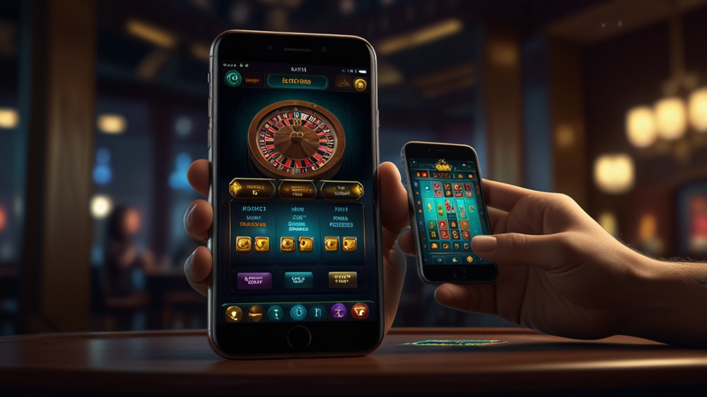 Player installing a casino app safely on an Android phone with security prompts
