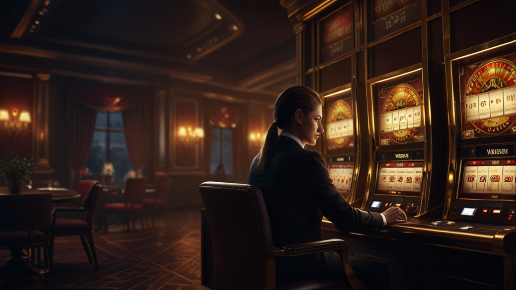 Player updating account details on a glowing casino profile screen